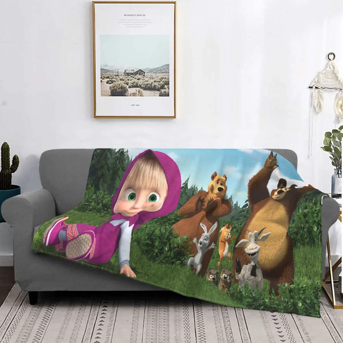 Girl And Bear Anime Blankets Sofa Cover Fleece Spring/Autumn Child Gift Multifunction Throw Blankets for Sofa Outdoor Bedspread
Girl And Bear Anime Blankets Sofa Cover Fleece Spring/Autumn Child Gift Multifunction Throw Blankets for Sofa Outdoor Bedspread