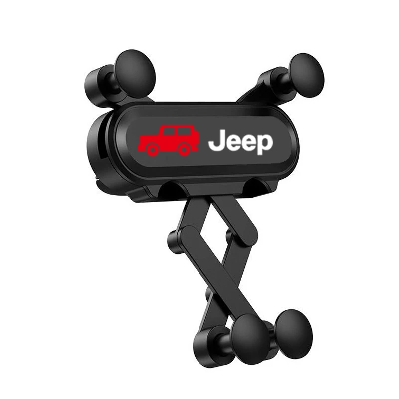 ABS Gravity Sensing Car Logo Phone Holder Car Air Vent Mount Stand For Jeep logo Renegade wrangler jk Grand Cherokee Accessories
ABS Gravity Sensing Car Logo Phone Holder Car Air Vent Mount Stand For Jeep logo Renegade wrangler jk Grand Cherokee Accessories
