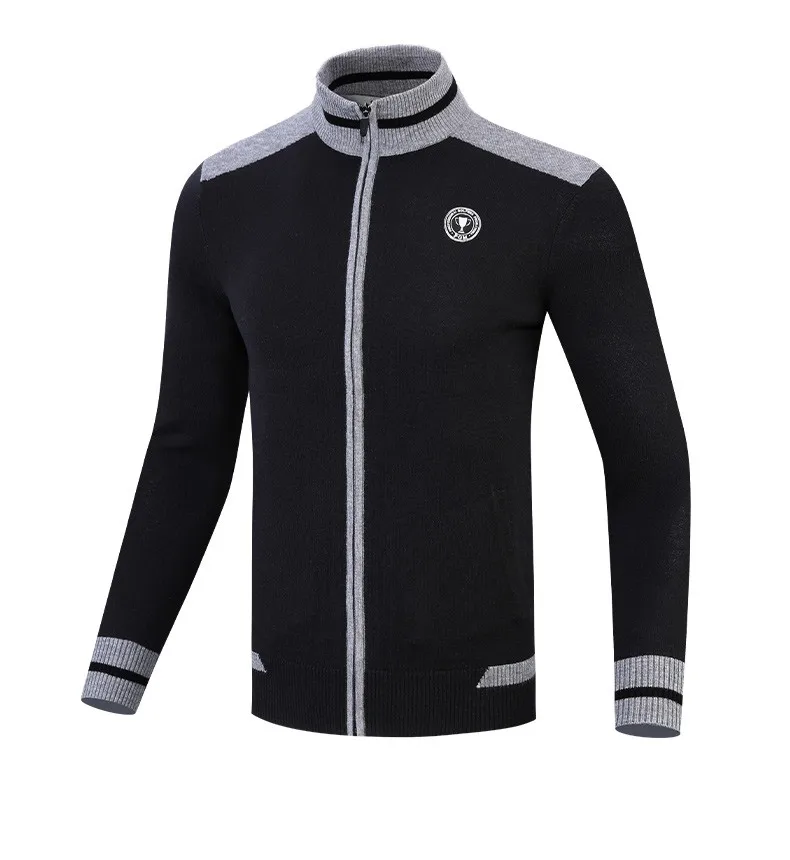 Golf apparel new men's golf sweater fashion warmth, anti-pilling
Golf apparel new men's golf sweater fashion warmth, anti-pilling