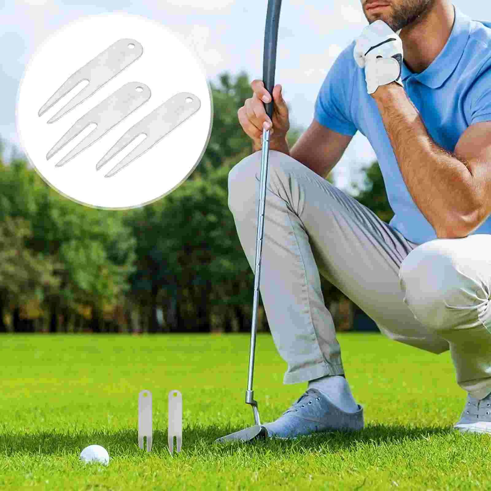 Golf Green Fork Stainless Steel Golfs Tool Lawn Repairing Tools Fixed Golfing Divot
Golf Green Fork Stainless Steel Golfs Tool Lawn Repairing Tools Fixed Golfing Divot