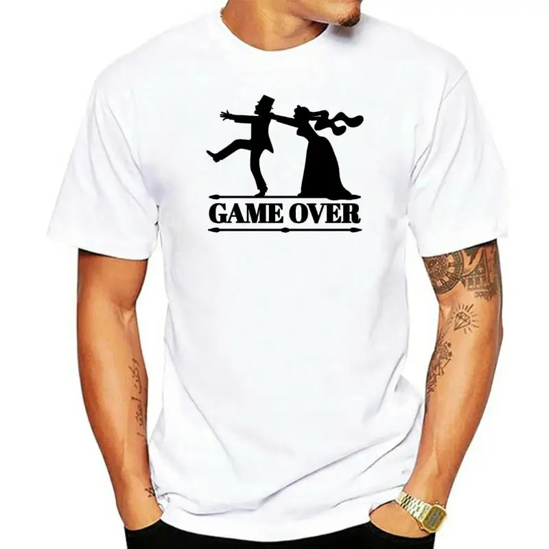 Футболка Game Over для мужчин, топ для невесты, Одежда Для холостяка, смешные футболки для девичника, серая футболка, летняя футболка для мужа
Футболка Game Over для мужчин, топ для невесты, Одежда Для холостяка, смешные футболки для девичника, серая футболка, летняя футболка для мужа