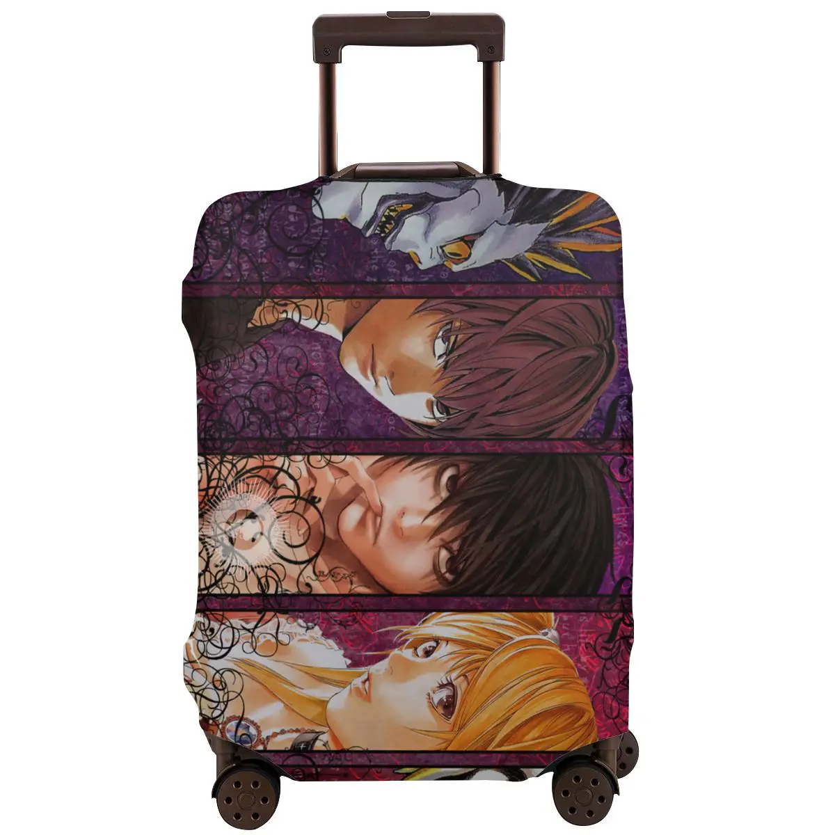 Death Note Ryuzaki Vintage Washable Suitcase Luggage Cover Thick Travel Luggage Protective Case Dust Cover Polyester Trolley
Death Note Ryuzaki Vintage Washable Suitcase Luggage Cover Thick Travel Luggage Protective Case Dust Cover Polyester Trolley