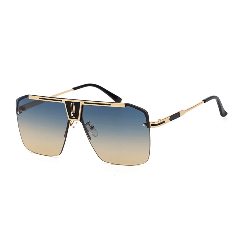 Fashion Metal Large Frame Glasses Men Brand Design UV400 Retro Sunglasses Square Frame Ladies Travel Outdoor Beach Sunglasses
Fashion Metal Large Frame Glasses Men Brand Design UV400 Retro Sunglasses Square Frame Ladies Travel Outdoor Beach Sunglasses