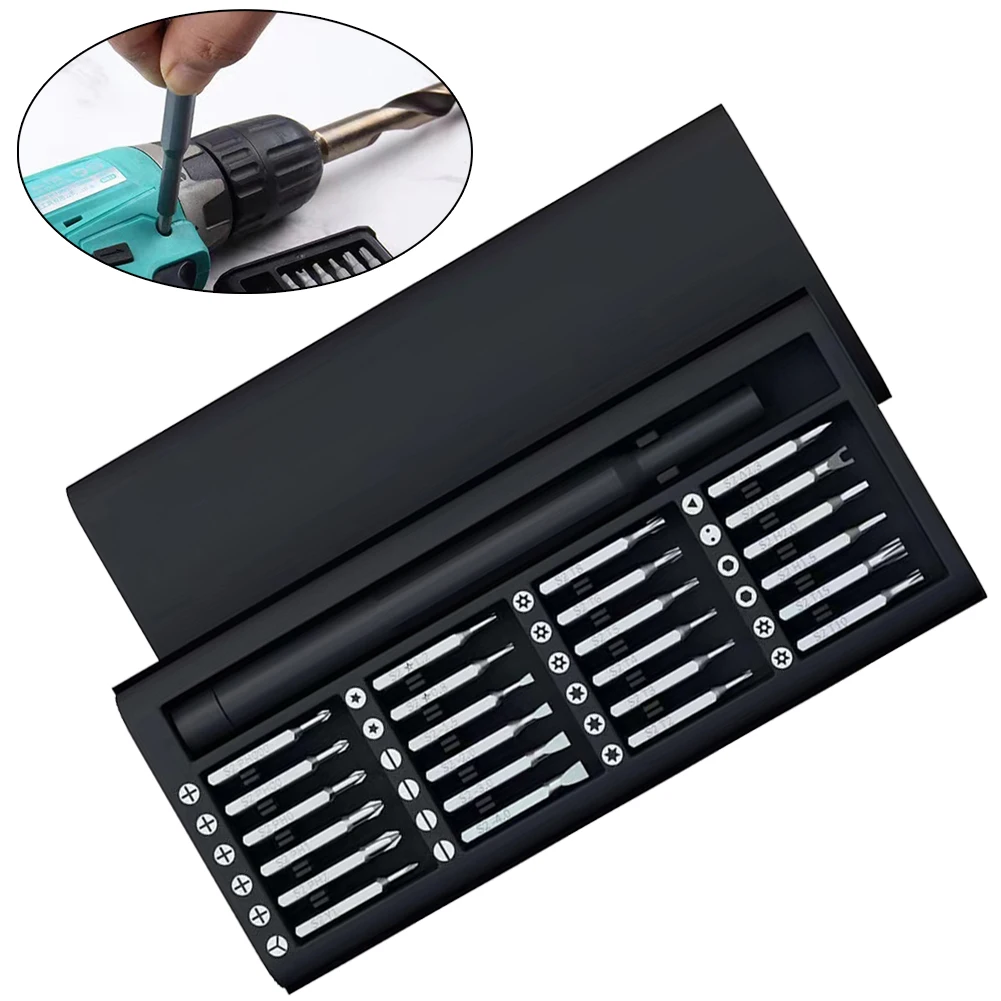 25 In 1 Precision Screwdriver Set Magnetic Torx Hex Screwdriver Bit Computer Phone Repair Tools Multifunctional Hand Tools
25 In 1 Precision Screwdriver Set Magnetic Torx Hex Screwdriver Bit Computer Phone Repair Tools Multifunctional Hand Tools