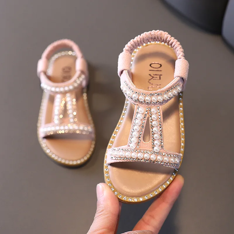 Fashion Girls Sandals Kids Summer 2022 Elegant Pearl Roman Party Princess Shoe Flats Non-slip Baby Beach Sandals Toddler Shoes
Fashion Girls Sandals Kids Summer 2022 Elegant Pearl Roman Party Princess Shoe Flats Non-slip Baby Beach Sandals Toddler Shoes