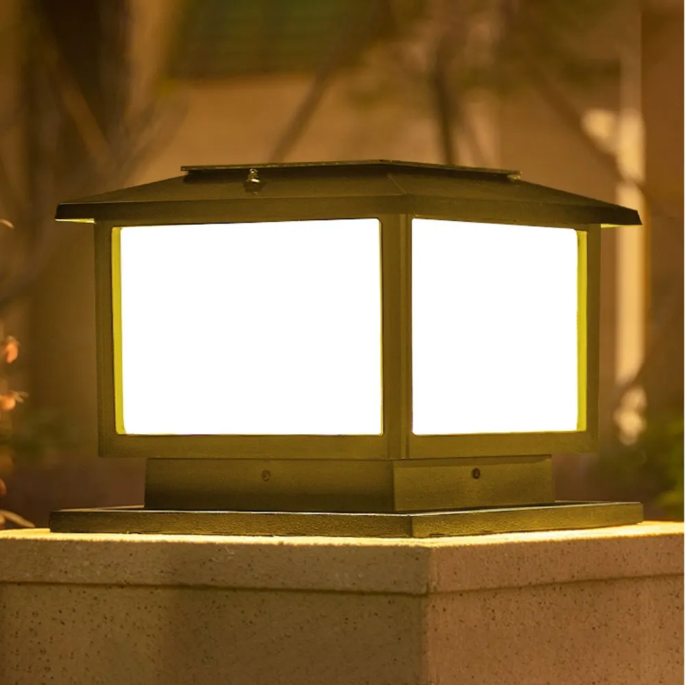 Square Solar Post Light Waterproof Remote Control Outdoor 4 Color Light Adjustable Pillar Lantern Walled Courtyard Column Lights
Square Solar Post Light Waterproof Remote Control Outdoor 4 Color Light Adjustable Pillar Lantern Walled Courtyard Column Lights