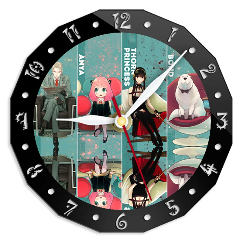 Spy X Family Wall Clock Anime Creative Desk Clock Wall Clock Ornaments Modern Design Desktop Decor Accessories Gift 
Spy X Family Wall Clock Anime Creative Desk Clock Wall Clock Ornaments Modern Design Desktop Decor Accessories Gift