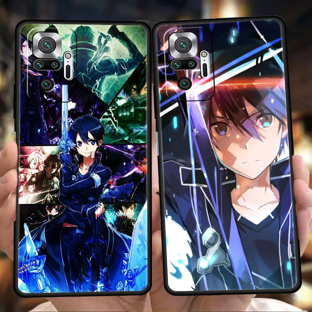 Sword Art Online Anime Luxury Case For Redmi K50 Note 10 11 11T Pro 9 9s 8 8T 7 K40 Gaming 9A 9C 8A Pro Plus 5G Silicone Shell
Sword Art Online Anime Luxury Case For Redmi K50 Note 10 11 11T Pro 9 9s 8 8T 7 K40 Gaming 9A 9C 8A Pro Plus 5G Silicone Shell