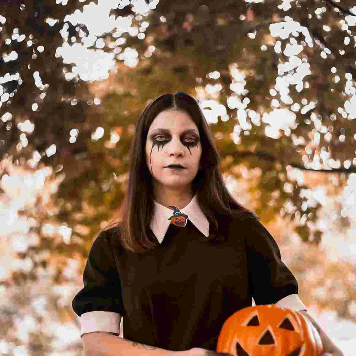 Buttons Wooden Button Witch Sewing Crafts Craft Wood Pumpkin Hat Embellishments Chip Fall Pendant Shaped Moon Owl Web Spider
Buttons Wooden Button Witch Sewing Crafts Craft Wood Pumpkin Hat Embellishments Chip Fall Pendant Shaped Moon Owl Web Spider
