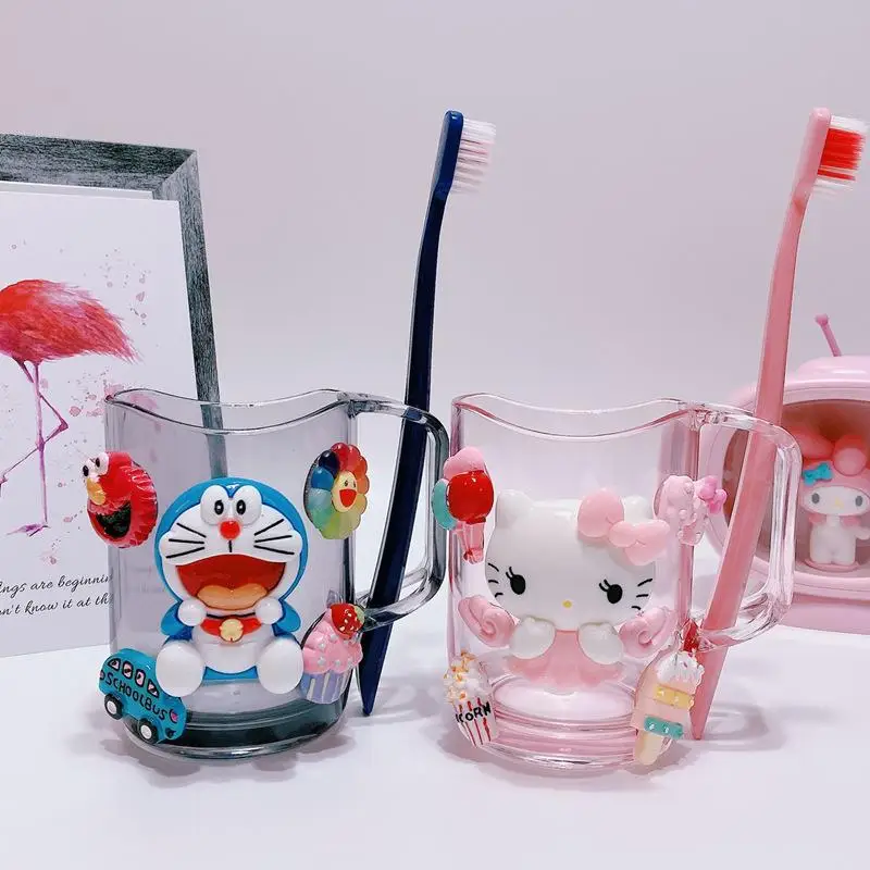 Кружка с аниме рисунком Sanrioed детский, с мультипликационным изображением "Kawaii", аксессуары для ванной комнаты
Кружка с аниме рисунком Sanrioed детский, с мультипликационным изображением "Kawaii", аксессуары для ванной комнаты