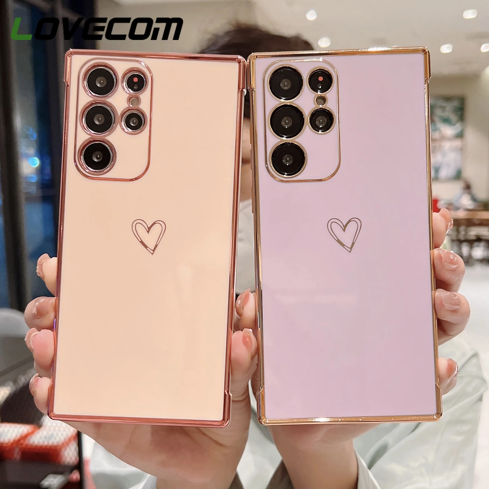 Soft Electroplated Love Heart Phone Case For Samsung Galaxy S22 Ultra S21 Plus S21 S20FE A13 A53 5G A52 A12 Silicone Soft Cover
Soft Electroplated Love Heart Phone Case For Samsung Galaxy S22 Ultra S21 Plus S21 S20FE A13 A53 5G A52 A12 Silicone Soft Cover