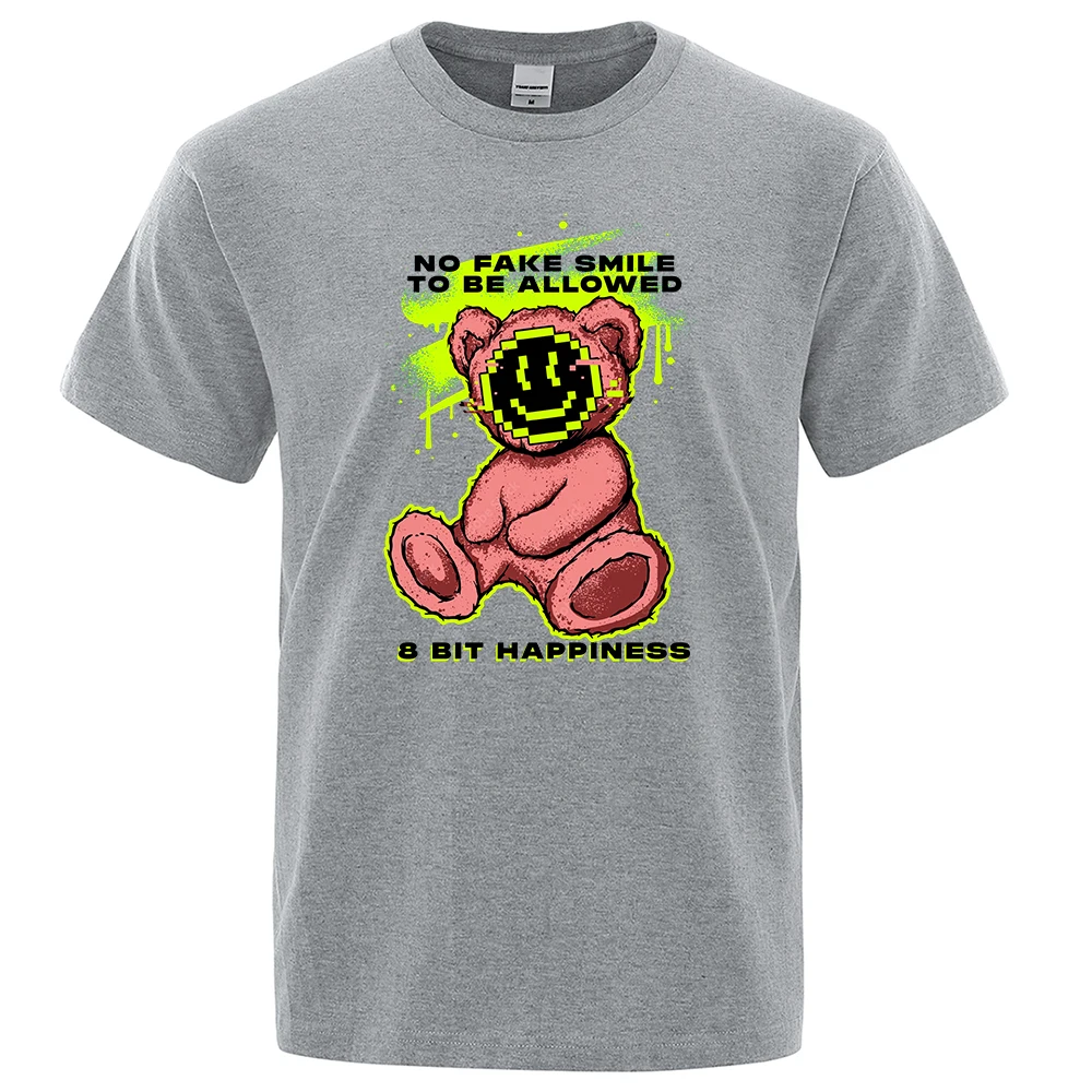 Street Art Graffiti Style Teddy Bear T-Shirt Men Creativity Oversized Tshirts Summer Loose T Shirts Cotton Breathable Clothing
Street Art Graffiti Style Teddy Bear T-Shirt Men Creativity Oversized Tshirts Summer Loose T Shirts Cotton Breathable Clothing