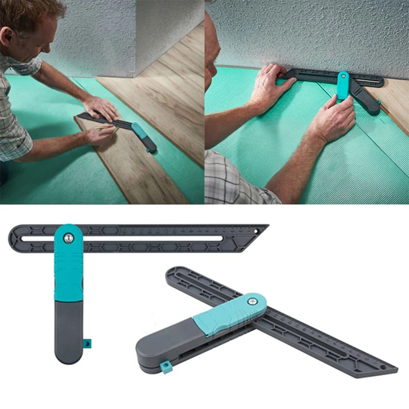 Adjustable Angle Ruler With Lock Measuring Tools Angle Finder Wider Profile Contour Woodworking Tiling Laminate Scale Tools
Adjustable Angle Ruler With Lock Measuring Tools Angle Finder Wider Profile Contour Woodworking Tiling Laminate Scale Tools