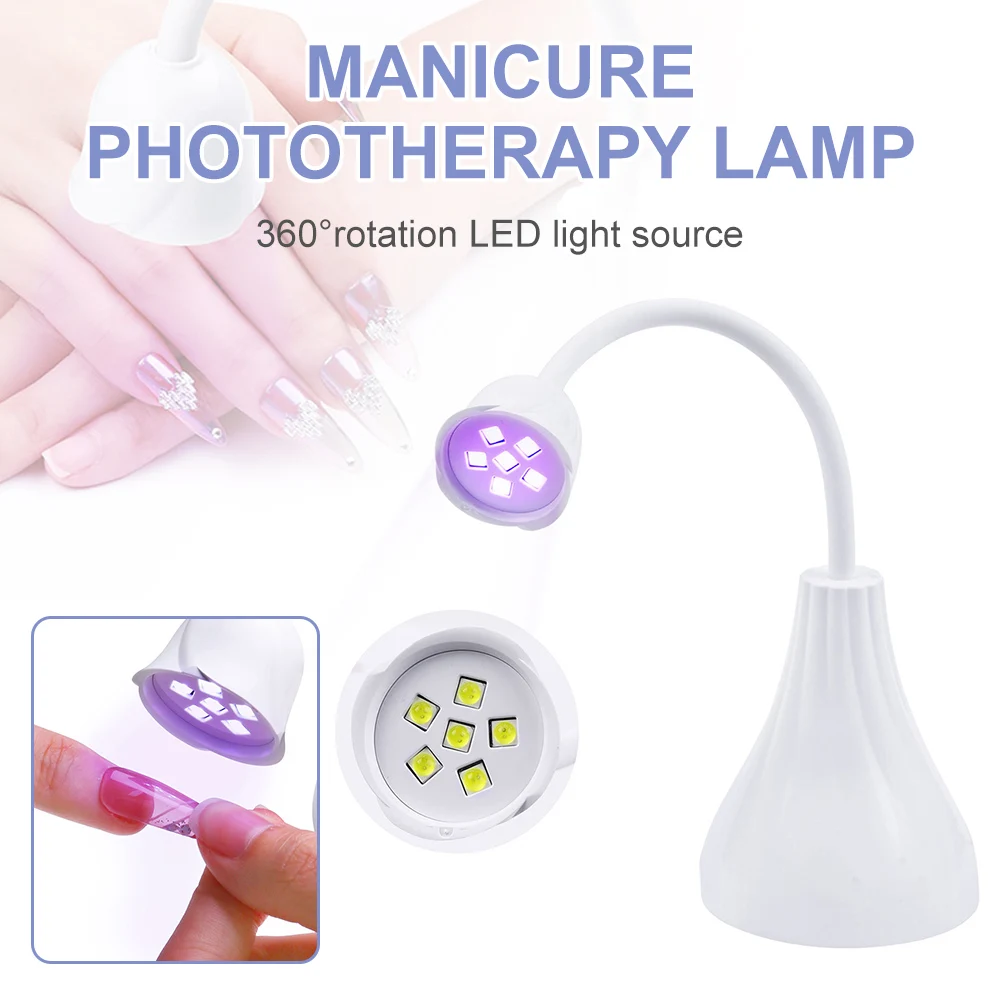 Mini Nail LED Drying Lamp for Nails Dryer Rechargeable UV/LED Nail Lamp Fast Drying Curing Polish Glue Manicure Tool
Mini Nail LED Drying Lamp for Nails Dryer Rechargeable UV/LED Nail Lamp Fast Drying Curing Polish Glue Manicure Tool