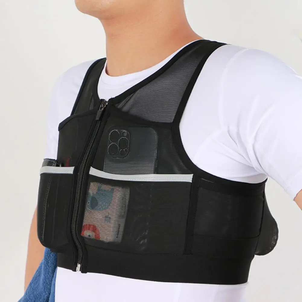 Sport Vest Bag Pockets Marathon Vest Bag Zipper Reflective Men Women Running Vest Pack Jogging Climbing Bag riñonera deportiva
Sport Vest Bag Pockets Marathon Vest Bag Zipper Reflective Men Women Running Vest Pack Jogging Climbing Bag riñonera deportiva