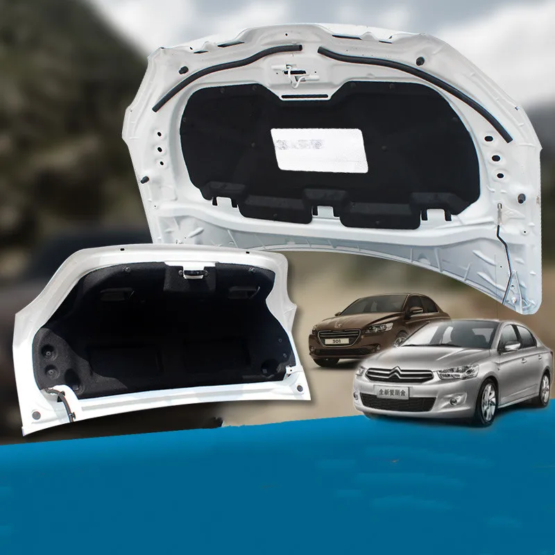 2014-2016 for Peugeot 301 FOR Citroen Elysee Front rear dedicated engine noise insulation cotton insulation cotton trunk lid 2pc
2014-2016 for Peugeot 301 FOR Citroen Elysee Front rear dedicated engine noise insulation cotton insulation cotton trunk lid 2pc