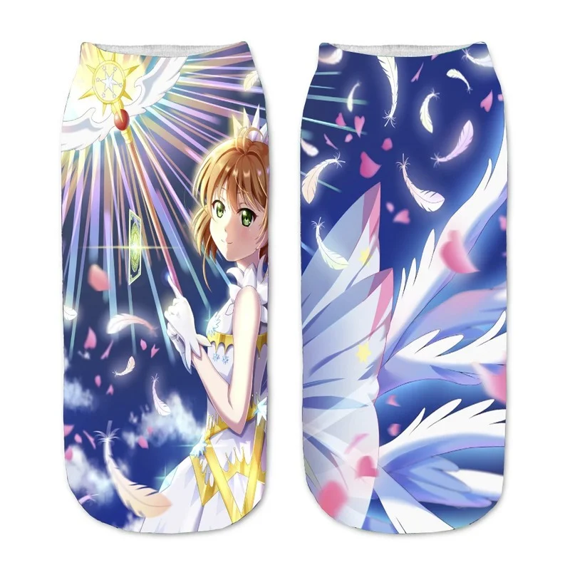 Женские носки с капюшоном для карт, тонкие женские носки в стиле аниме, хлопковая ткань с 3D-принтом, милые повседневные носки для весны и лет...
Женские носки с капюшоном для карт, тонкие женские носки в стиле аниме, хлопковая ткань с 3D-принтом, милые повседневные носки для весны и лет...