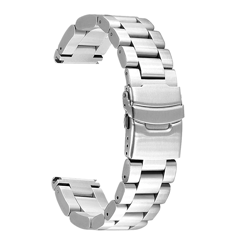 20mm 22mm Strap for Samsung Galaxy Watch 3 4 Classic 45mm 41mm 44mm 40mm 46mm 42mm Stainless Steel Bracelet Huawei Watch GT 3 2 
20mm 22mm Strap for Samsung Galaxy Watch 3 4 Classic 45mm 41mm 44mm 40mm 46mm 42mm Stainless Steel Bracelet Huawei Watch GT 3 2