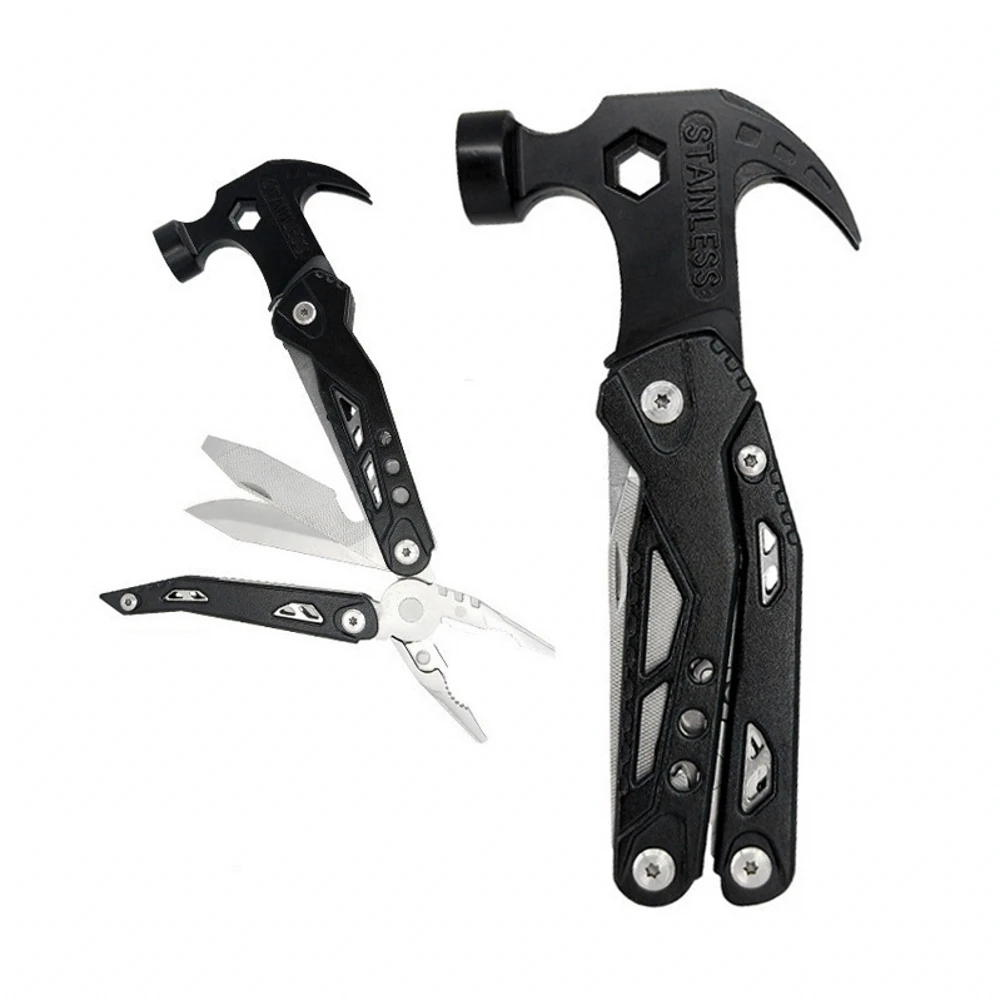 12 In 1 Multifunctional Hammer Outdoor Camping Hiking Survival Tool Camping Accessories Car Safety Hammer Glass Window Breaker
12 In 1 Multifunctional Hammer Outdoor Camping Hiking Survival Tool Camping Accessories Car Safety Hammer Glass Window Breaker
