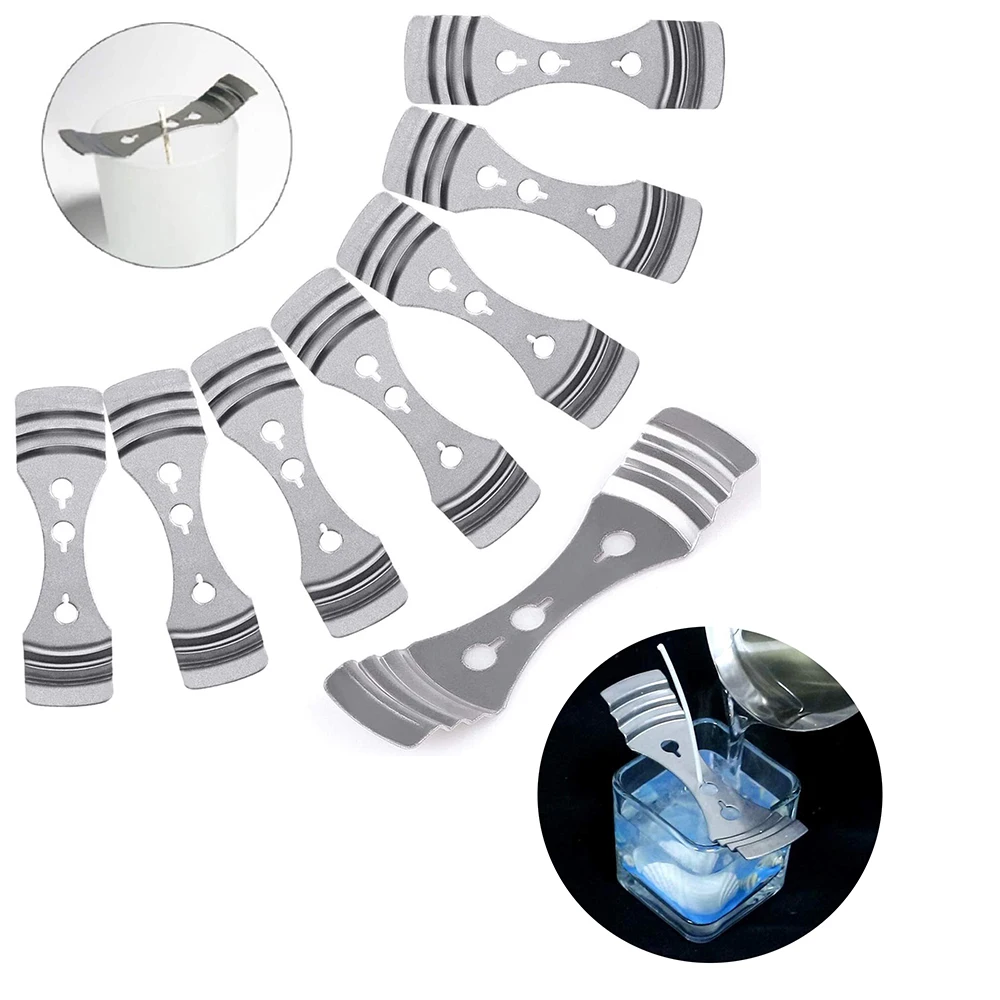 6 шт., металлические свечи, центрирующее устройство с тремя отверстиями, наборы для изготовления свечей «сделай сам», поставки свечей, фитил... 
6 шт., металлические свечи, центрирующее устройство с тремя отверстиями, наборы для изготовления свечей «сделай сам», поставки свечей, фитил...