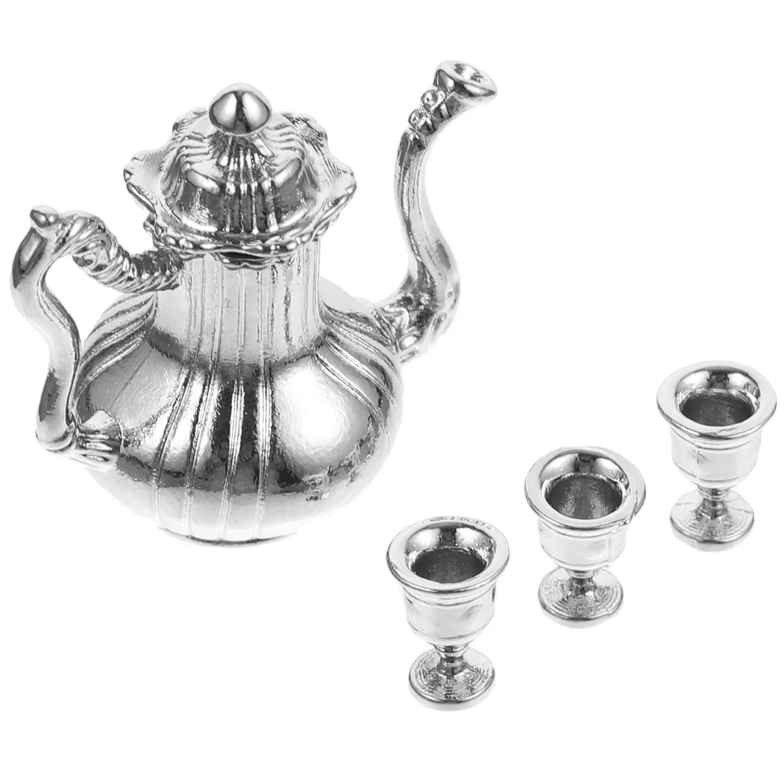 1 Set Miniature Tea Set Mini House Teapot Cups Set Mini Tea Pot Cups Set House Decoration
1 Set Miniature Tea Set Mini House Teapot Cups Set Mini Tea Pot Cups Set House Decoration