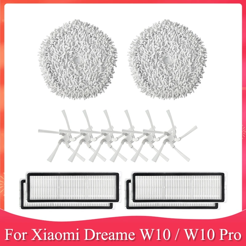 Replacement Parts For Xiaomi Dreame W10 / W10 Pro Robot Vacuum Cleaner Side Brush Mop Cloth HEPA Filter
Replacement Parts For Xiaomi Dreame W10 / W10 Pro Robot Vacuum Cleaner Side Brush Mop Cloth HEPA Filter