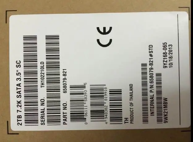 100%New In box 3 year warranty 658079-B21 658102-001 2T SATA 7.2 3.5 6GB G8 G9 Need more angles photos, please contact me
100%New In box 3 year warranty 658079-B21 658102-001 2T SATA 7.2 3.5 6GB G8 G9 Need more angles photos, please contact me