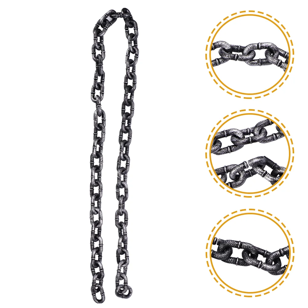 Halloween Props Simulation Big Iron Chain Plastic Link Decor Cosplay Fake Links Decoration
Halloween Props Simulation Big Iron Chain Plastic Link Decor Cosplay Fake Links Decoration