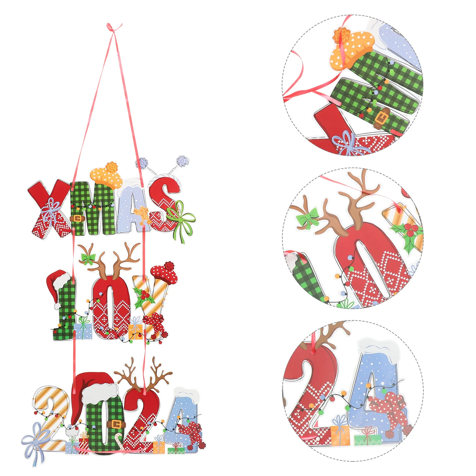 Christmas Hanging Decors Indoor Tree Ornaments Decorations Letter Pendant Paper Prop 
Christmas Hanging Decors Indoor Tree Ornaments Decorations Letter Pendant Paper Prop