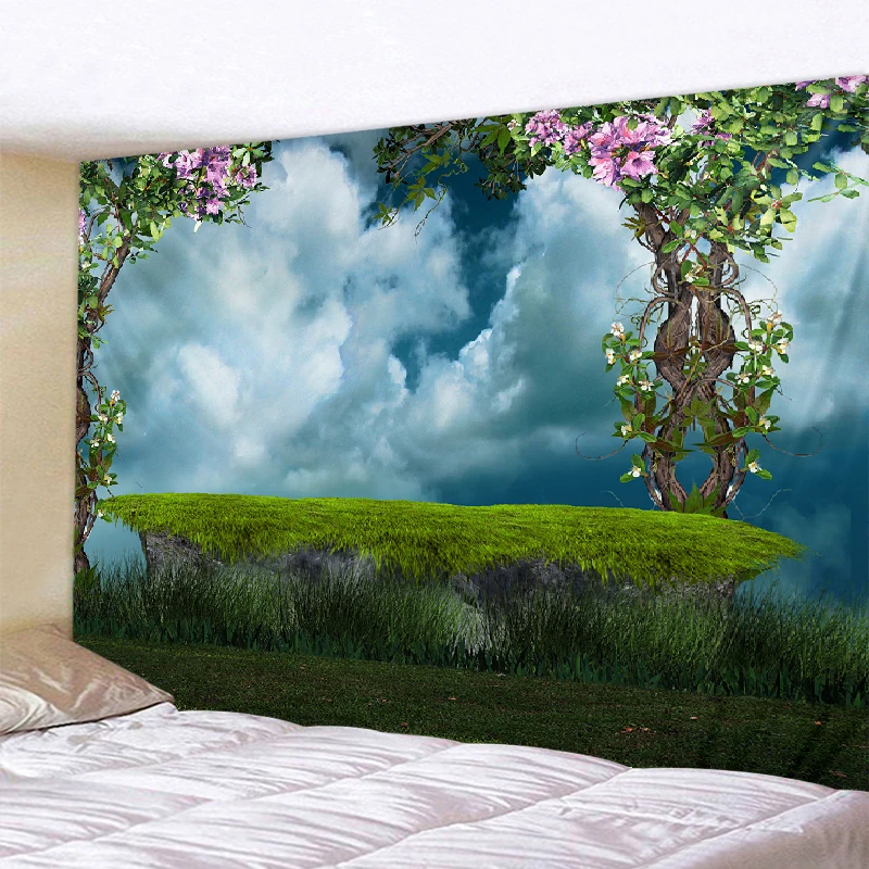 Natural forest tapestry landscape printing tapestry cheap Hippie wall hanging Fairy Tale Forest Bohemian mural home decoration
Natural forest tapestry landscape printing tapestry cheap Hippie wall hanging Fairy Tale Forest Bohemian mural home decoration