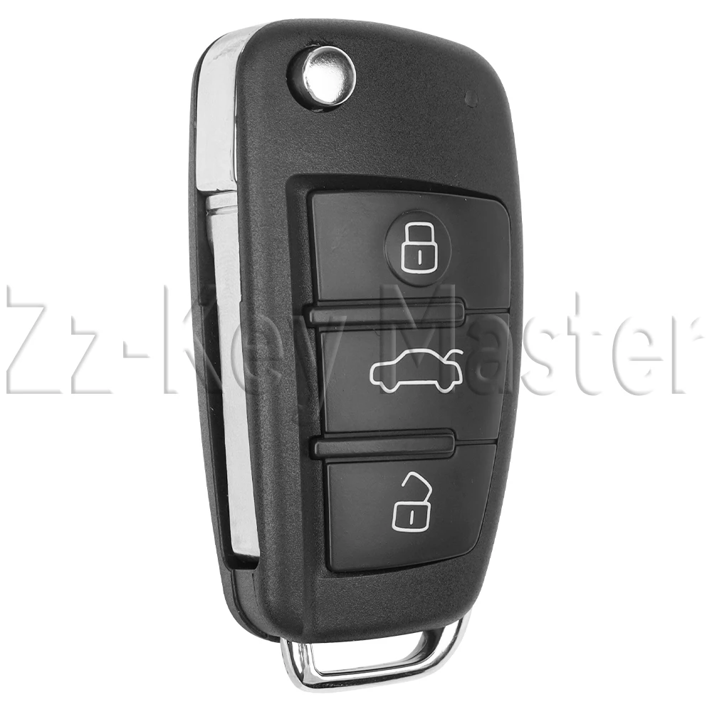 Zz Key Master Автомобильный дистанционный ключ 8P0837220D/G/E 8X0837220D 315/434 МГц ID48 Чип HU66 Откидной ключ для Audi A3 TT A4 S3 S4 2005-2013 
Zz Key Master Автомобильный дистанционный ключ 8P0837220D/G/E 8X0837220D 315/434 МГц ID48 Чип HU66 Откидной ключ для Audi A3 TT A4 S3 S4 2005-2013