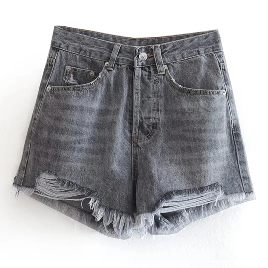 Withered 2023 High Street Retro Washed Burrs High Waist Harem Denim Short Loose Bermuda Women
Withered 2023 High Street Retro Washed Burrs High Waist Harem Denim Short Loose Bermuda Women
