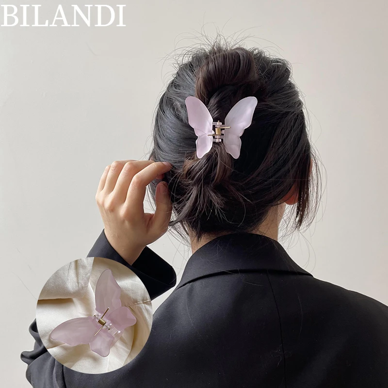 2022 Sweet Temperament Butterfly Hair Claw Clips Hot Selling Elegant Resin Barrettes Headwear Accessories for Women
2022 Sweet Temperament Butterfly Hair Claw Clips Hot Selling Elegant Resin Barrettes Headwear Accessories for Women