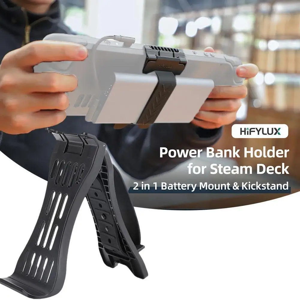 Adjustable Holder Power Bank Desk Bracket Kickstand Holder For Steam Deck Game Console Accessories Q1K8
Adjustable Holder Power Bank Desk Bracket Kickstand Holder For Steam Deck Game Console Accessories Q1K8