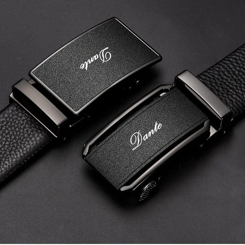 Ремень мужской из коровьей кожи, с автоматической пряжкой
Ремень мужской из коровьей кожи, с автоматической пряжкой