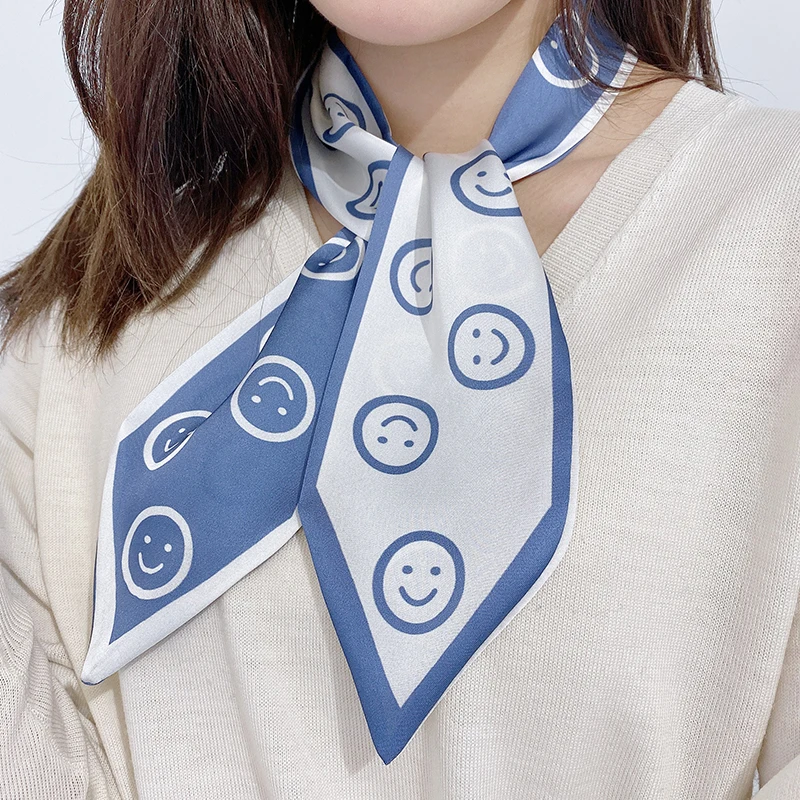 Luna&Dolphin Women Sharp Corner Wide Scarf Lovely Smile Face Printed Chiffon Silky Headbands Bandana Hair Ribbon Bag Tie
Luna&Dolphin Women Sharp Corner Wide Scarf Lovely Smile Face Printed Chiffon Silky Headbands Bandana Hair Ribbon Bag Tie