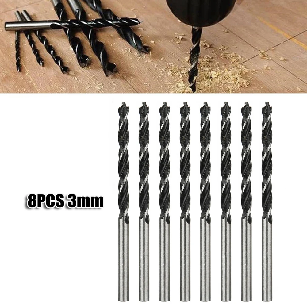 8/10 Pcs 3mm Woodworking Spiral Drill Bit Diameter Wood Drills With Center Point For Drill Soft Hardwood Plastic Parts Acrylic
8/10 Pcs 3mm Woodworking Spiral Drill Bit Diameter Wood Drills With Center Point For Drill Soft Hardwood Plastic Parts Acrylic