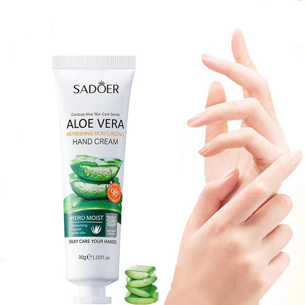 Aloe Vera Hand Cream Lotions Serum Repair Nourishing Hand Skin Care Anti Dryness Chapping Anti Aging Whitening Hand Cream 30g
Aloe Vera Hand Cream Lotions Serum Repair Nourishing Hand Skin Care Anti Dryness Chapping Anti Aging Whitening Hand Cream 30g