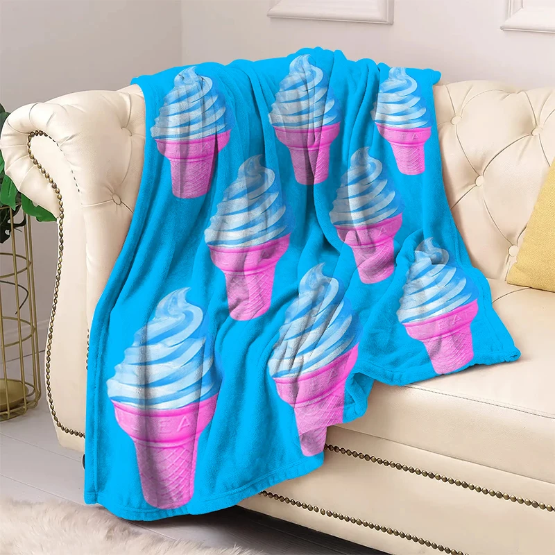 Ice Cream Fluffy Soft Blankets for Winter Cute Fleece Blanket Sofa Summer Bedroom Decoration Bedspread on the Bed Throw Boho Nap
Ice Cream Fluffy Soft Blankets for Winter Cute Fleece Blanket Sofa Summer Bedroom Decoration Bedspread on the Bed Throw Boho Nap
