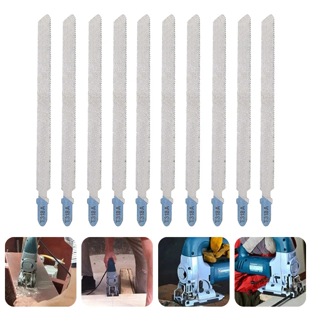 10PCS T318A HSS Jigsaw Blades Reciprocating Saw Blades Wood PVC Cutting 132mm Ferramentas Hand Tools Herramientas De Mano
10PCS T318A HSS Jigsaw Blades Reciprocating Saw Blades Wood PVC Cutting 132mm Ferramentas Hand Tools Herramientas De Mano