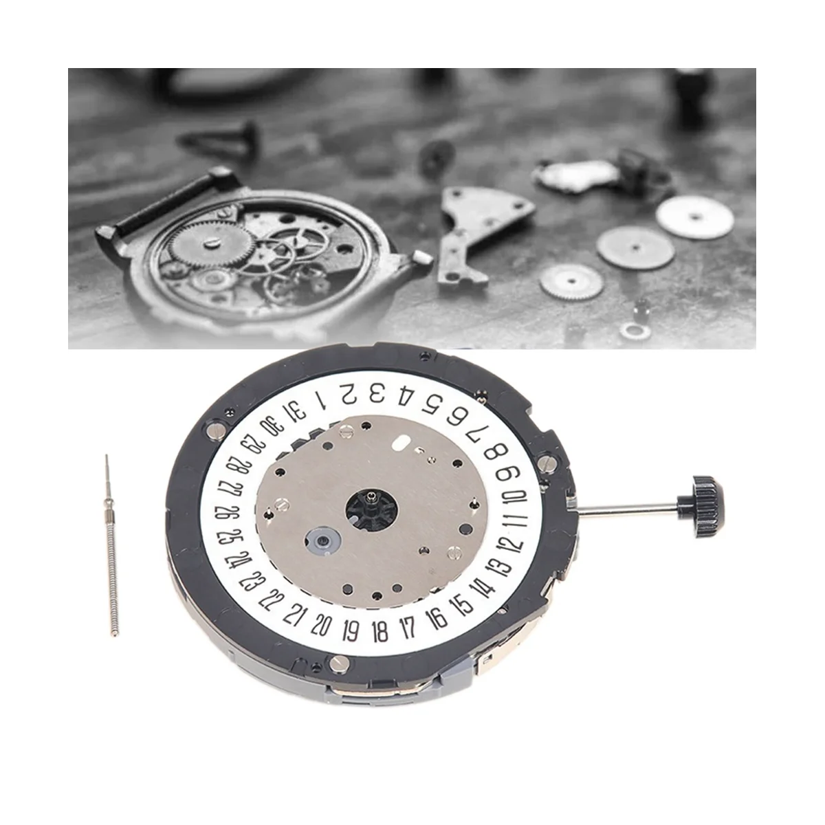 6S21 Movement Replacement of High-Precision Quartz Watch Movement with Handlebar and Single Calendar for MIYOTA
6S21 Movement Replacement of High-Precision Quartz Watch Movement with Handlebar and Single Calendar for MIYOTA