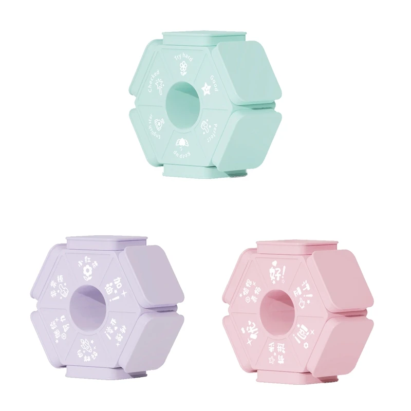 T5EC Teaching Aid Seal Art Learning Props Hexagon Stamp for Preschool Classroom Props
T5EC Teaching Aid Seal Art Learning Props Hexagon Stamp for Preschool Classroom Props