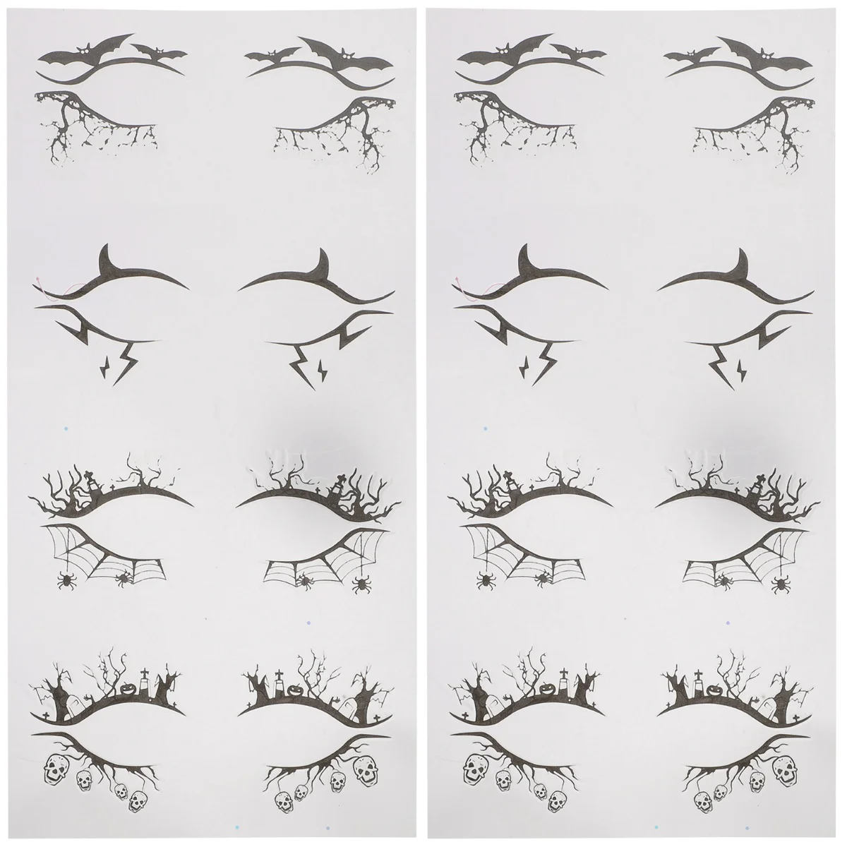 8 Pairs Lash Stickers Halloween Eyeliner Face Decals Festival Makeup Fashion Strip Eyeshadow Prop
8 Pairs Lash Stickers Halloween Eyeliner Face Decals Festival Makeup Fashion Strip Eyeshadow Prop