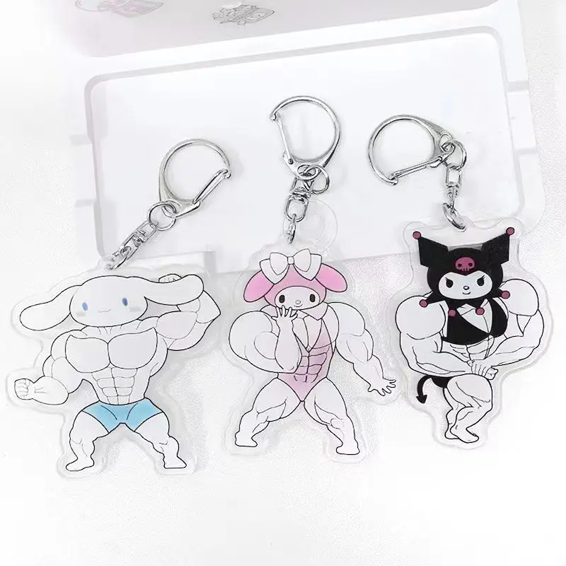 Sanrio Kawaii Hellokitty Kuromi beefторт фитнес мышечный брелок девочка сердце Милая мультяшная помпопурина Автомобильный ключ кулон детский подарок
Sanrio Kawaii Hellokitty Kuromi beefторт фитнес мышечный брелок девочка сердце Милая мультяшная помпопурина Автомобильный ключ кулон детский подарок