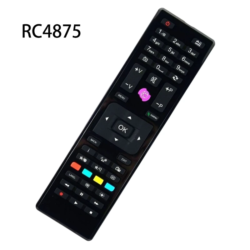 Universal TV Remote Controller RC4875 Television Remote Control Home Appliance Repair for TECHWOOD/Finlux Shar TV
Universal TV Remote Controller RC4875 Television Remote Control Home Appliance Repair for TECHWOOD/Finlux Shar TV