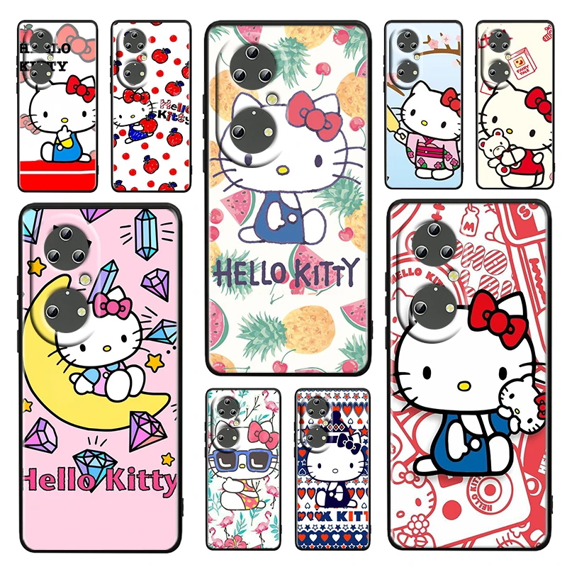 Cool Anime HelloKitty For Huawei P50 P20 P30 P40 5G P10 Pro Lite E Plus P9 Lite Mini Soft Silicone Black phone Case Cover Coque
Cool Anime HelloKitty For Huawei P50 P20 P30 P40 5G P10 Pro Lite E Plus P9 Lite Mini Soft Silicone Black phone Case Cover Coque