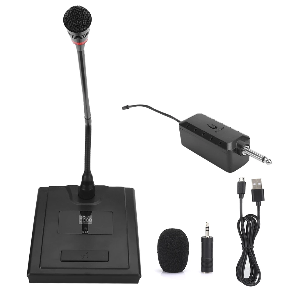 Multifunction Gooseneck Microphone Wireless Omnidirectional Conference Desktop Mic wireless
Multifunction Gooseneck Microphone Wireless Omnidirectional Conference Desktop Mic wireless