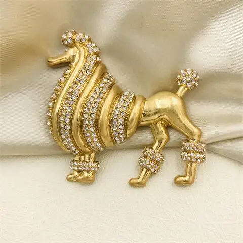 Timeless Wonder Gorgeous Zirconia Poodle Brooch Pins for Women Designer Jewelry Bride Gown Runway Luxury Brand Gift Rare 5388
Timeless Wonder Gorgeous Zirconia Poodle Brooch Pins for Women Designer Jewelry Bride Gown Runway Luxury Brand Gift Rare 5388