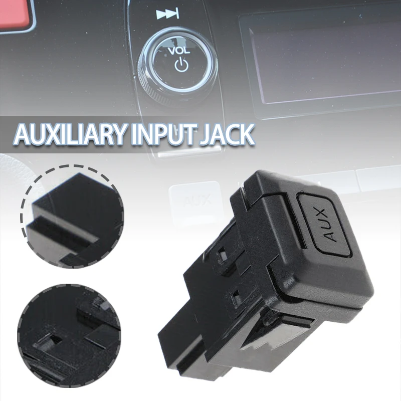 For Honda CRV 1pc Car Auxiliary Jack Automobile AUX Port Auto Audio Interface For Civic 2006-2011 39112-SNA-A01
For Honda CRV 1pc Car Auxiliary Jack Automobile AUX Port Auto Audio Interface For Civic 2006-2011 39112-SNA-A01