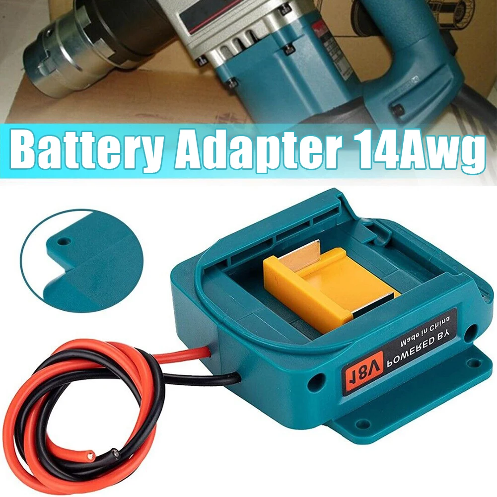 PC ABS Battery Adapter Power Mount Connector For 18V Battery Connector Terminal Block W/ Wire Power Tools Parts
PC ABS Battery Adapter Power Mount Connector For 18V Battery Connector Terminal Block W/ Wire Power Tools Parts